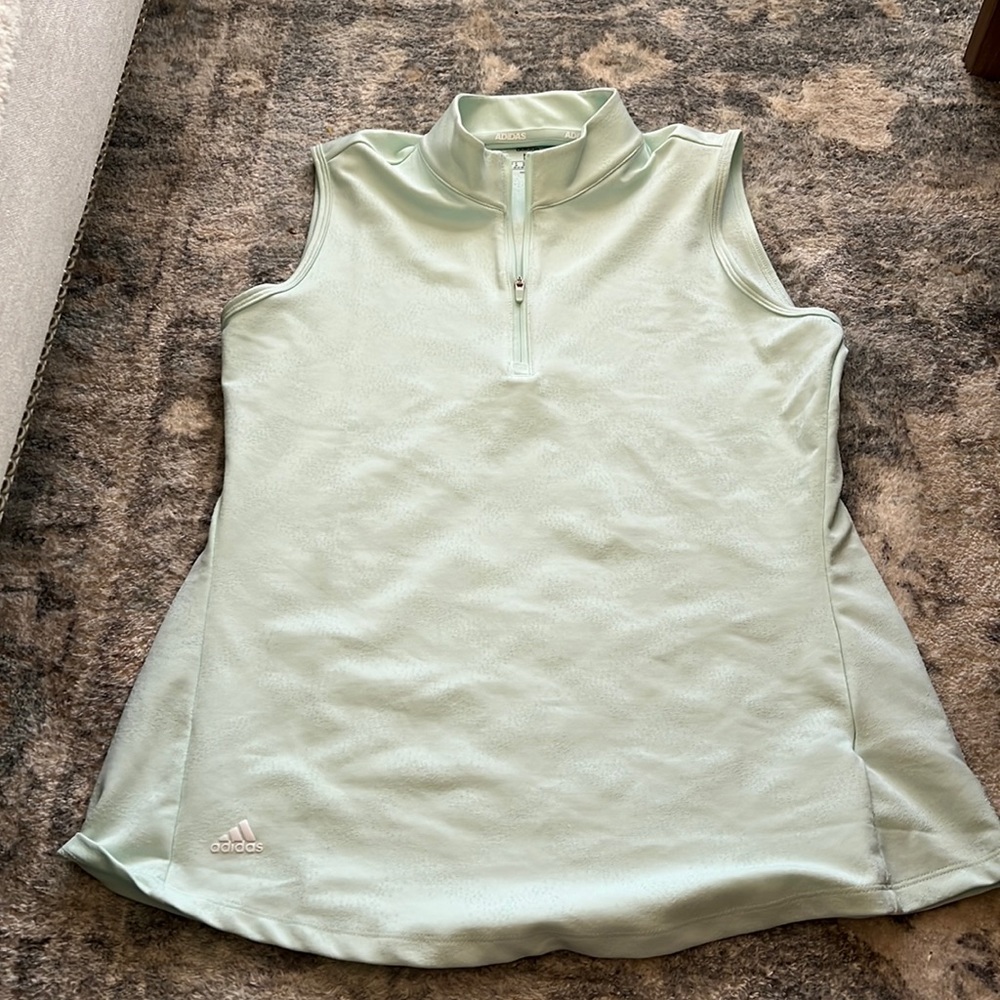 Adidas collared tank